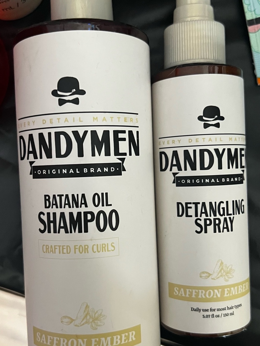 Dandymen Batana Oil Shampoo - White (Saffron Ember)